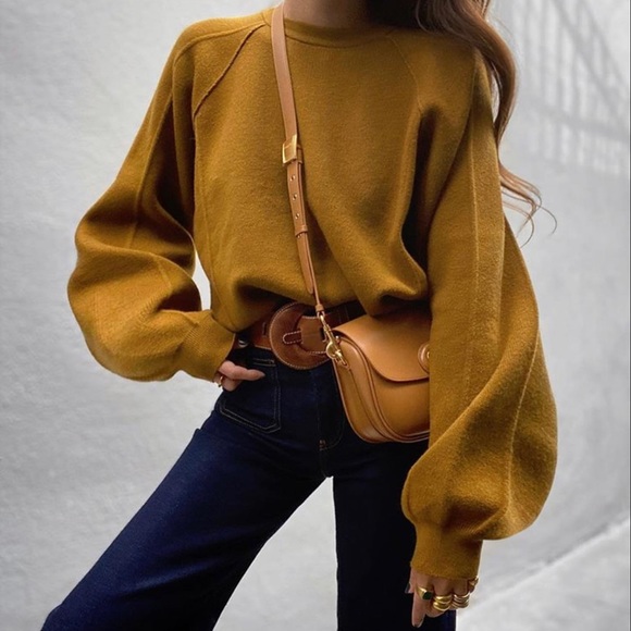 Zara Sweaters - NWT Zara Seam Detail Knit Sweatshirt